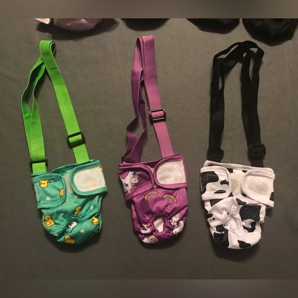 NEW Bundle of 7 Female Dog Diapers